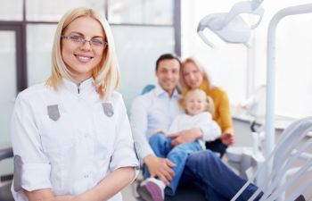 dentist with family Johns Creek, GA