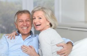 Older Couple Smiling