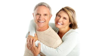 Older Couple Dental Implants, 